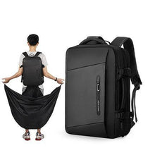 Cargar imagen en el visor de la galería, 17 inch Laptop Backpack Expandable Men Business
