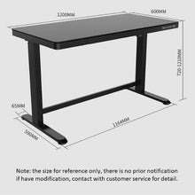 Cargar imagen en el visor de la galería, Height  Adjustable Electric Motor Standing Desk
