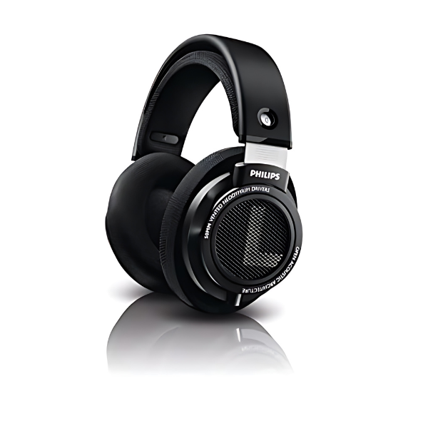 Philips Audio SHP9500 HiFi Precision Stereo Over-Ear Headphones (Black)