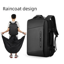 Cargar imagen en el visor de la galería, 17 inch Laptop Backpack Expandable Men Business
