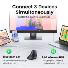 Load image into Gallery viewer, UGREEN Vertical Mouse Wireless Bluetooth5.0 
