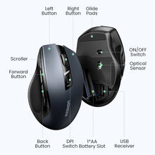 Load image into Gallery viewer, UGREEN Wireless Mouse Bluetooth5.0 Mouse Ergonomic
