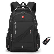 aterproof 17 Inch Laptop Backpack Men Women USB Charging Marginseye.com