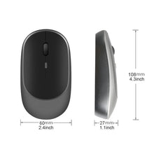 Load image into Gallery viewer, Wireless Mouse Rechargeable Mouse Gamer Dual Modes Bluetooth
