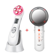 Facial Massage Machine Wrinkles Removal + Ultrasonic Far infrared Face Skin Body Slimming Massager-marginseye