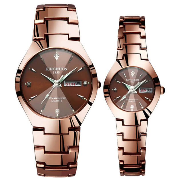 Lovers Watches Luxury Quartz Wrist Watch for Men and Women Marginseye1