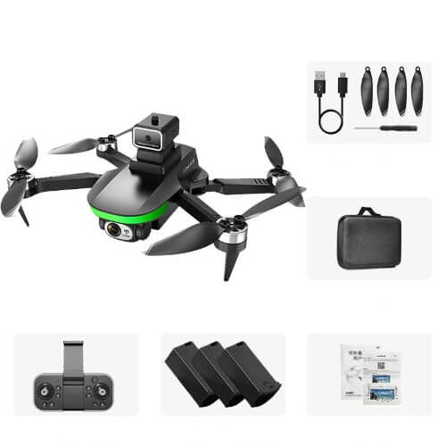 S5S Mini Drone 4k Profesional 8K HD Camera Obstacle Avoidance Aerial marginseye.com